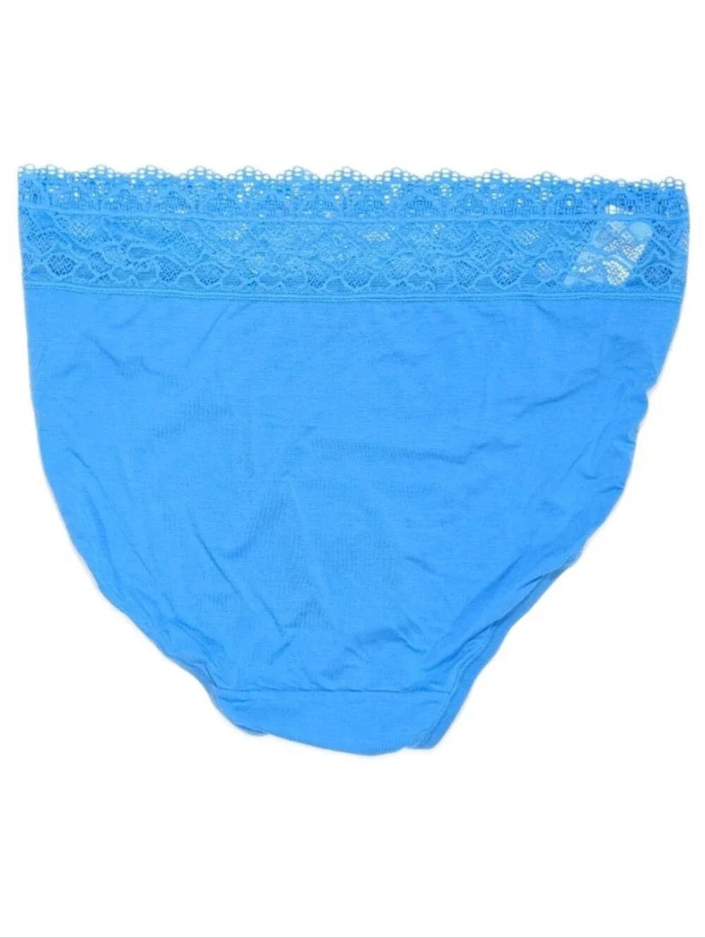 Soma Embraceable Lace High Leg Panty XL New Women Underwear blue super soft